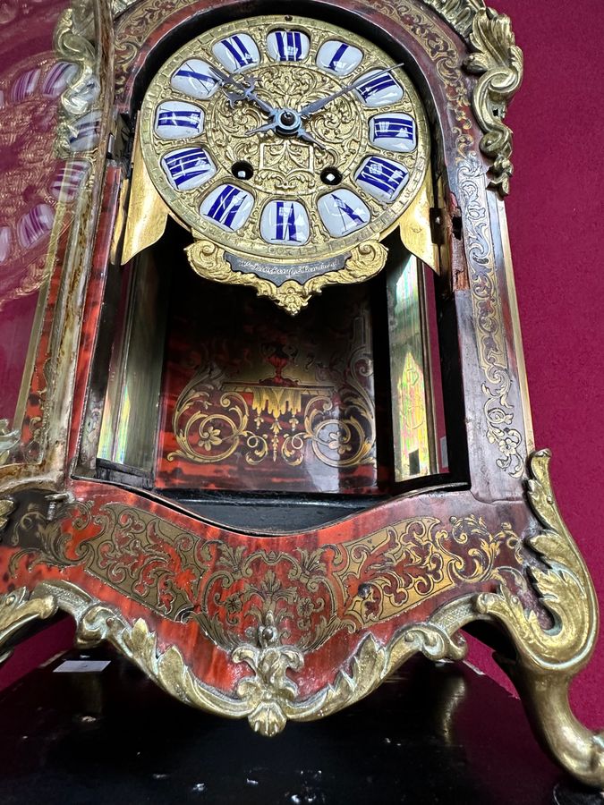 Antique Superb quality Boulle bracket clock, circa 1880
