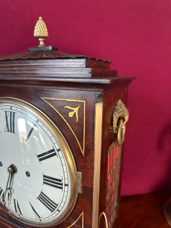 Antique Repeating Regency bracket clock
