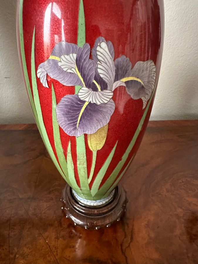 Antique Cloisonné vase, Meijii period, circa 1900