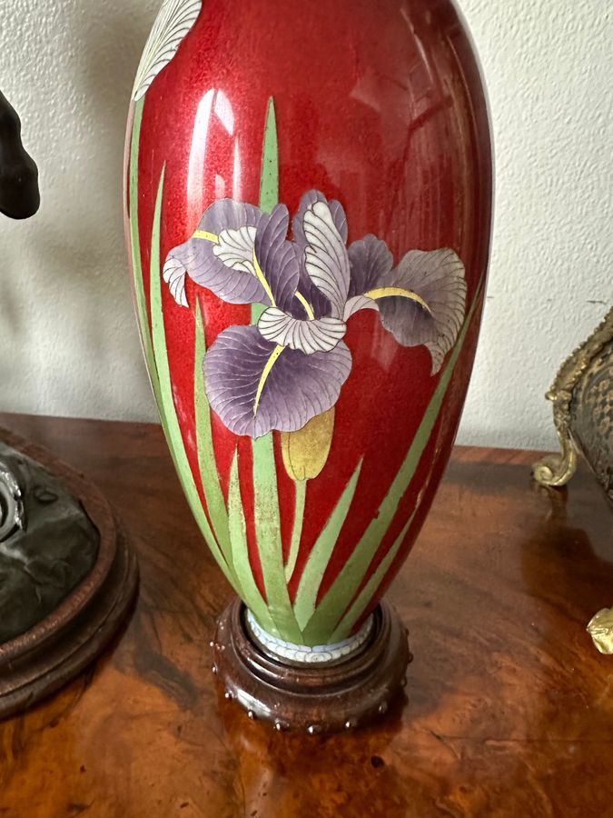 Antique Cloisonné vase, Meijii period, circa 1900