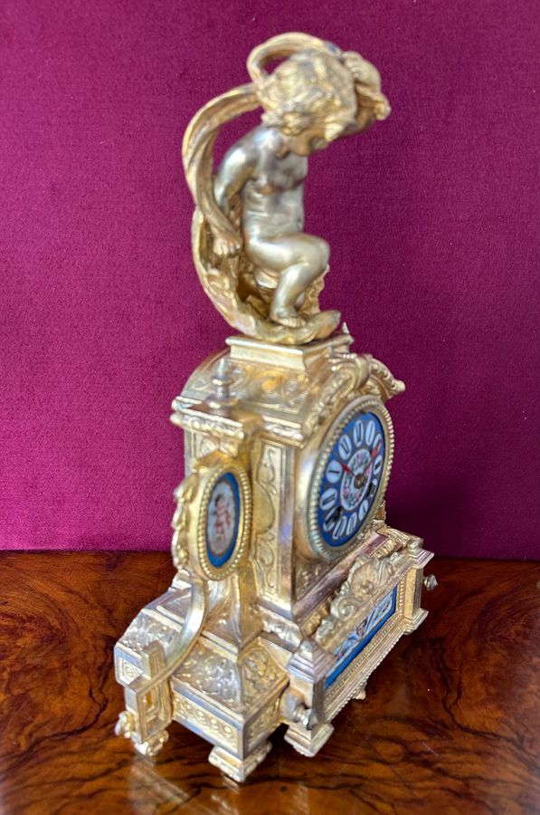 Antique French mantle clock, circa 1875