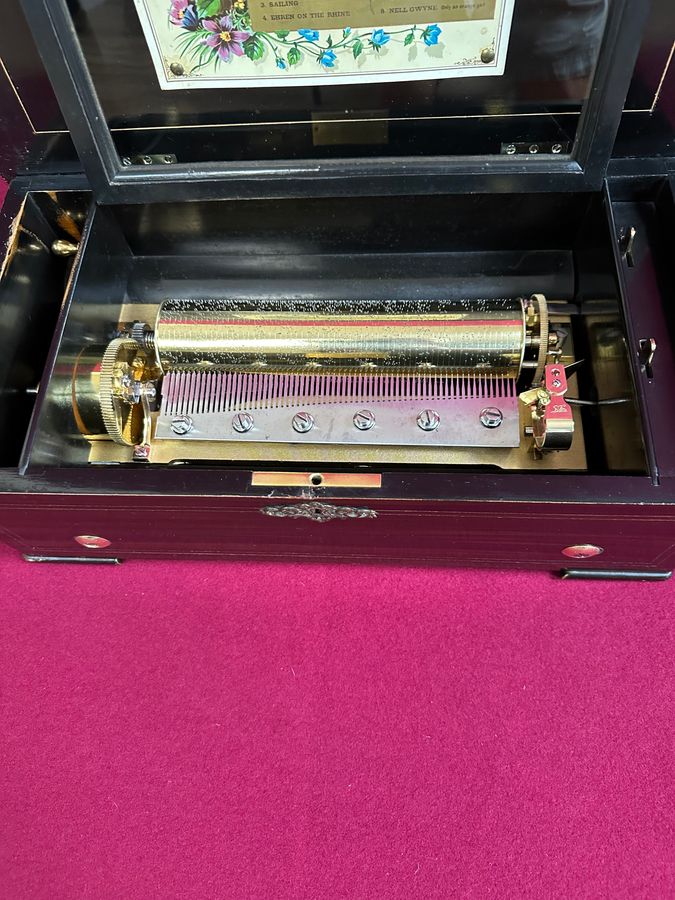 Antique Music Box circa 1875