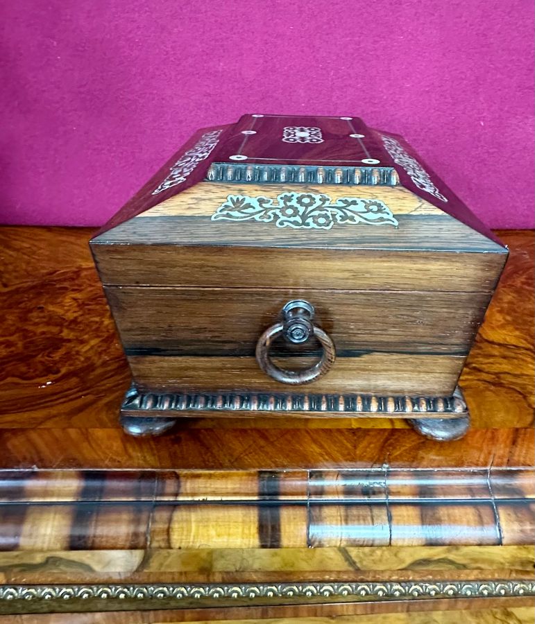 Antique Regency sewing box circa 1835