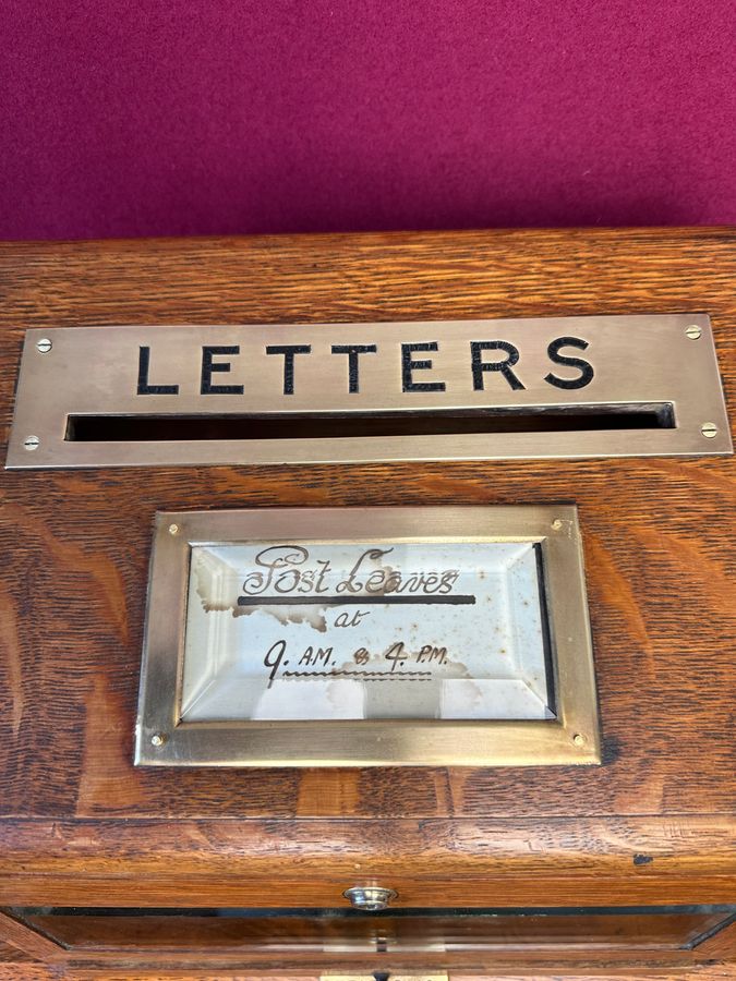 Antique Country house postbox, circa 1900