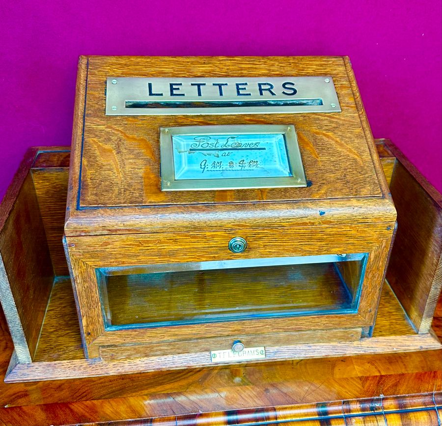 Antique Country house postbox, circa 1900