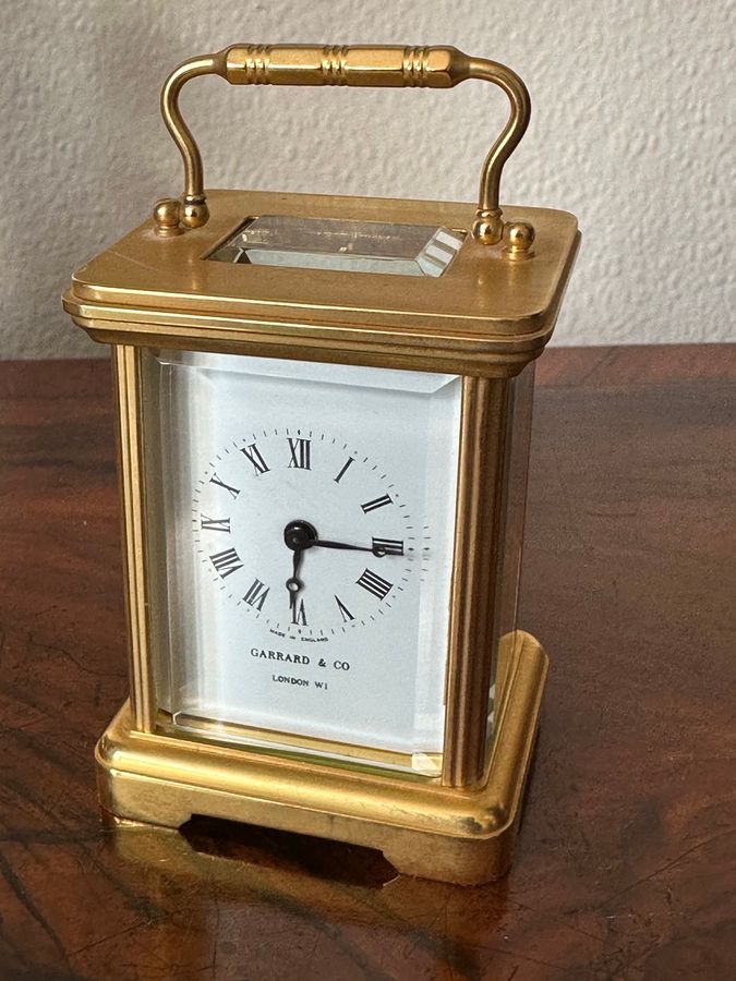 Antique Garrard & Co miniature carriage clock