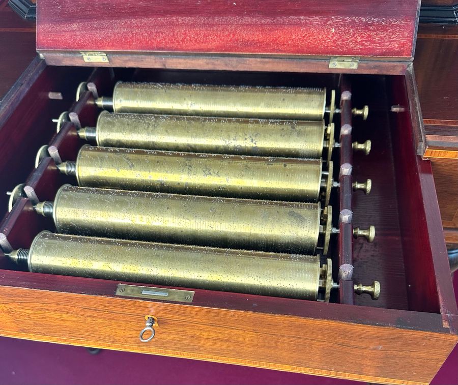 Antique Interchangeable Music Box, circa 1890