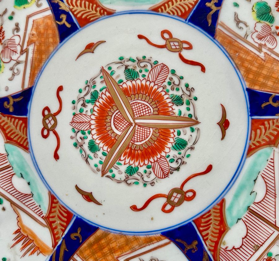 Antique Imari charger, circa 1900