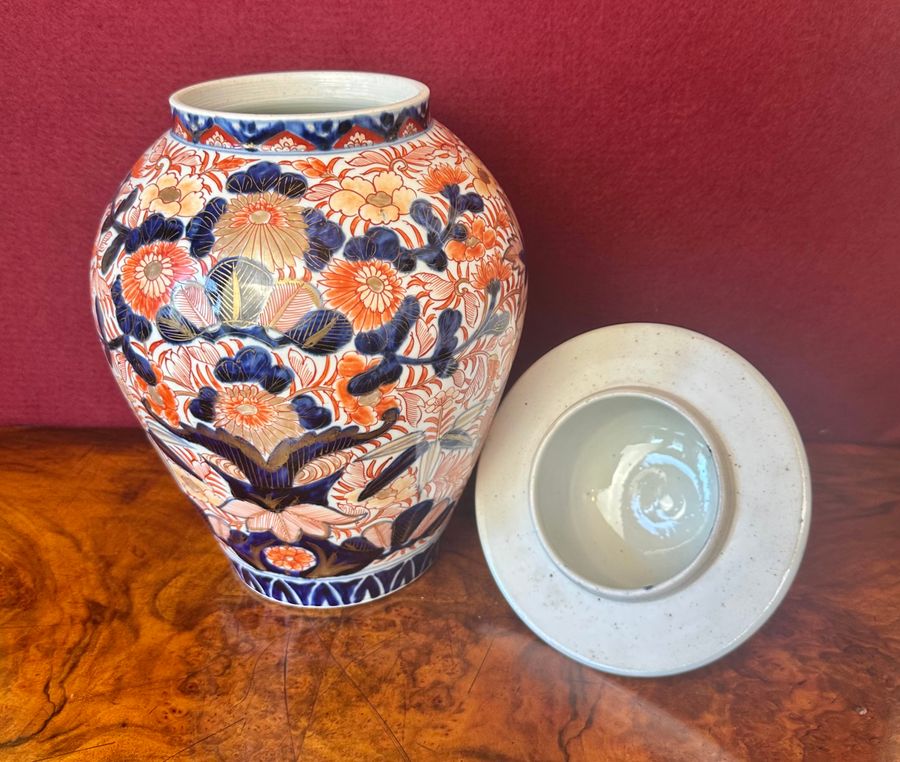 Antique A good Imari vase circa 1890