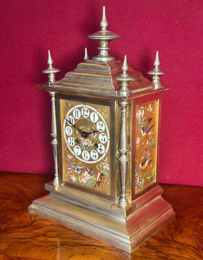 Aesthetic mantle clock, circa 1890