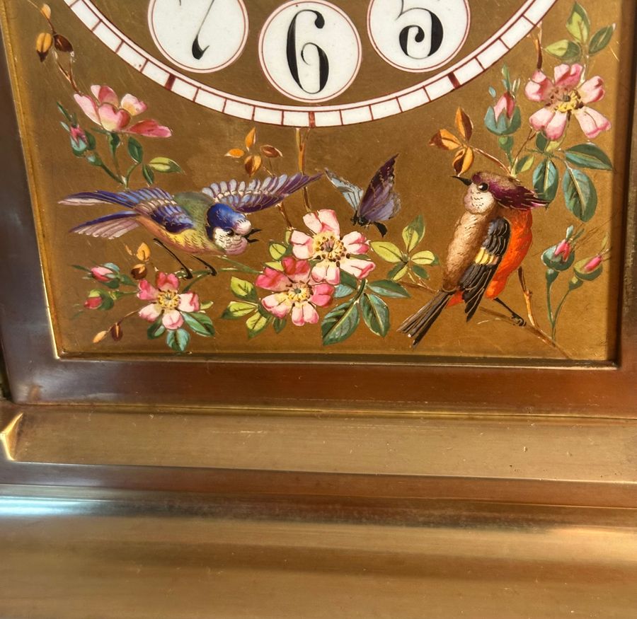 Antique Aesthetic mantle clock, circa 1890