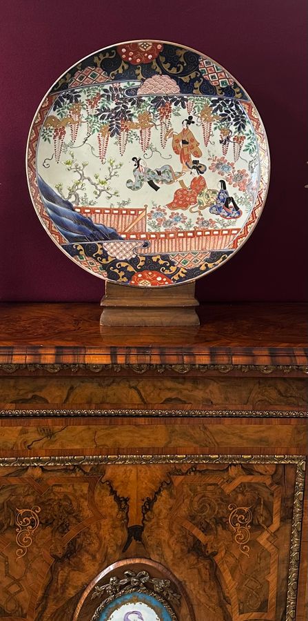 Antique Good and large Imari  charger