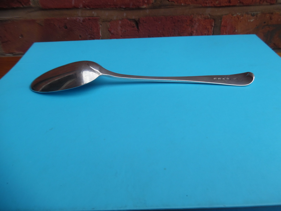 Antique Georgian Silver Serving  Spoon London 1825.