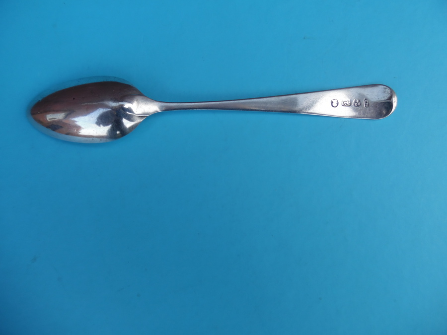 Antique Rare Silver Spoon Newcastle, c1794-1798.