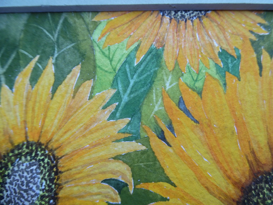 Antique Sunflowers by Jack Critchley 1999.