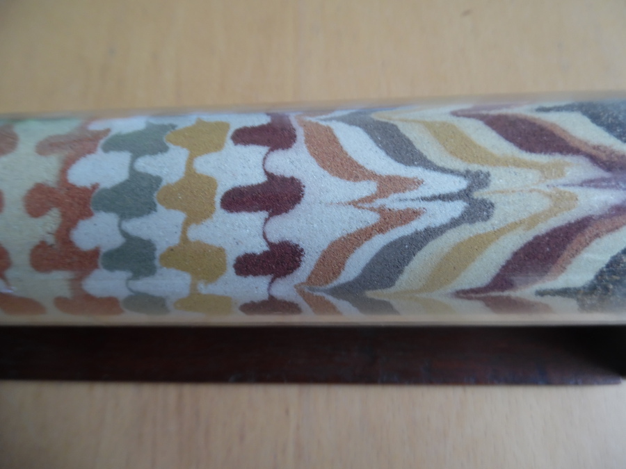 Antique Alum Bay Sand, Glass Rolling Pin