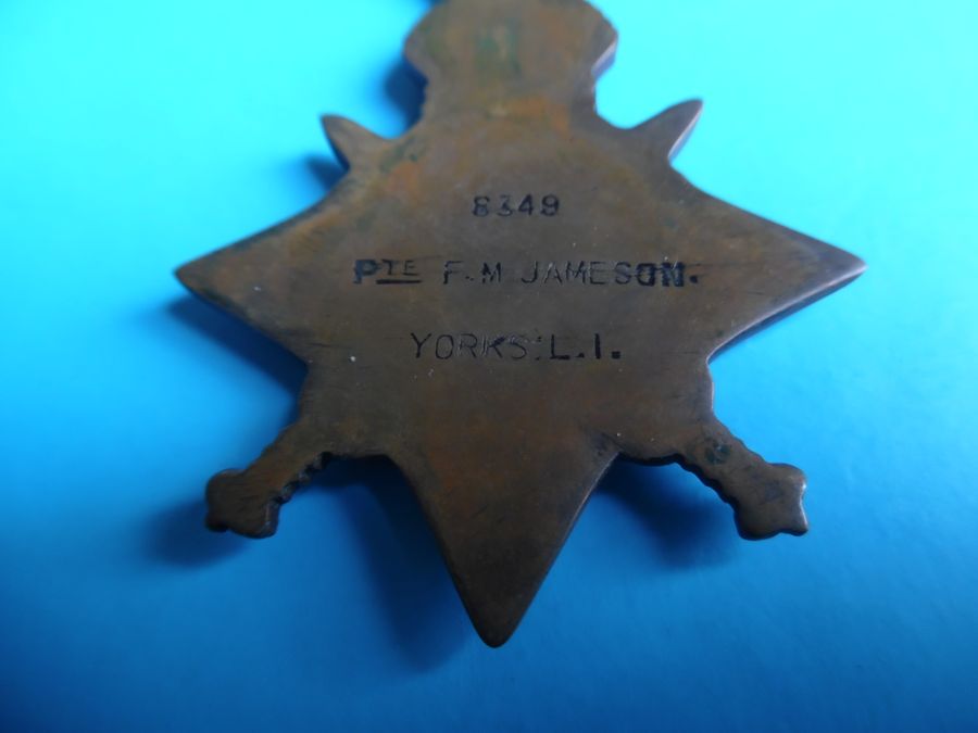 Antique World War 1, !914 Star Medal (Mons Star)