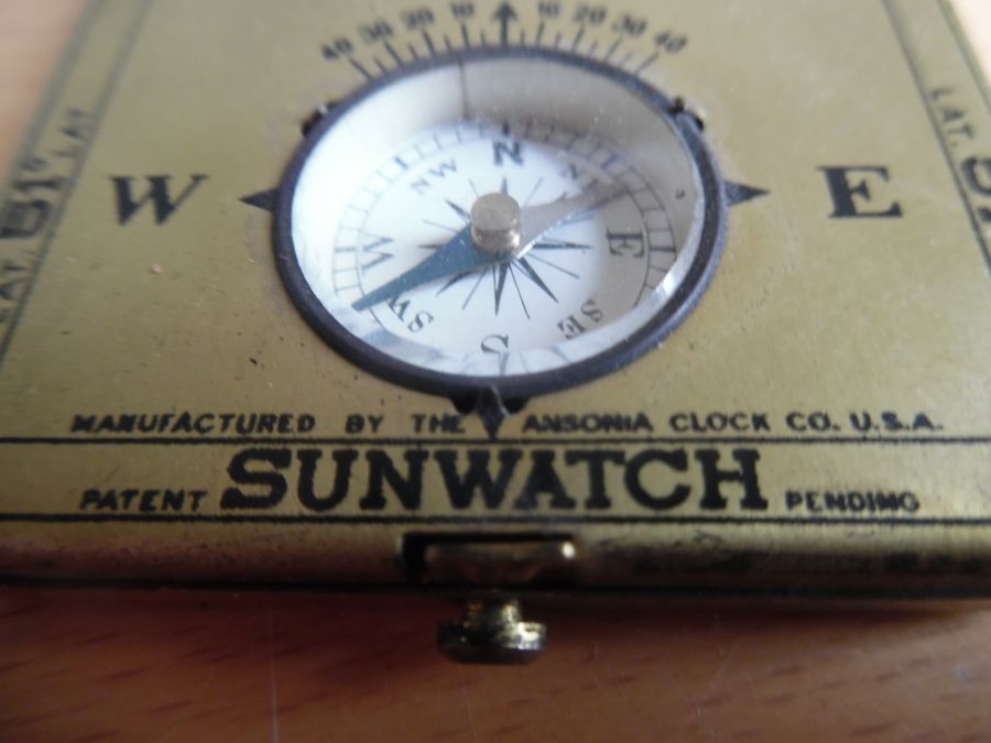 Antique Rare British & Irish Version of  Ansonia Sunwatch  c1922.