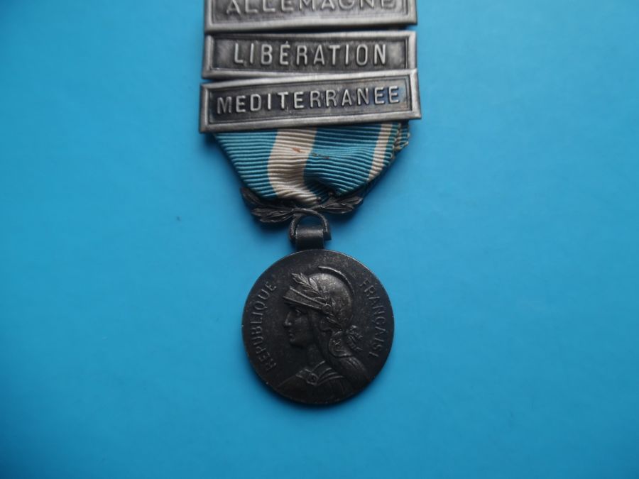 Antique French Medaille  Coloniale Medal
