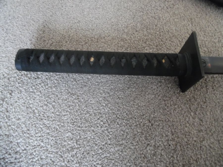 Antique Musashi Black Katana