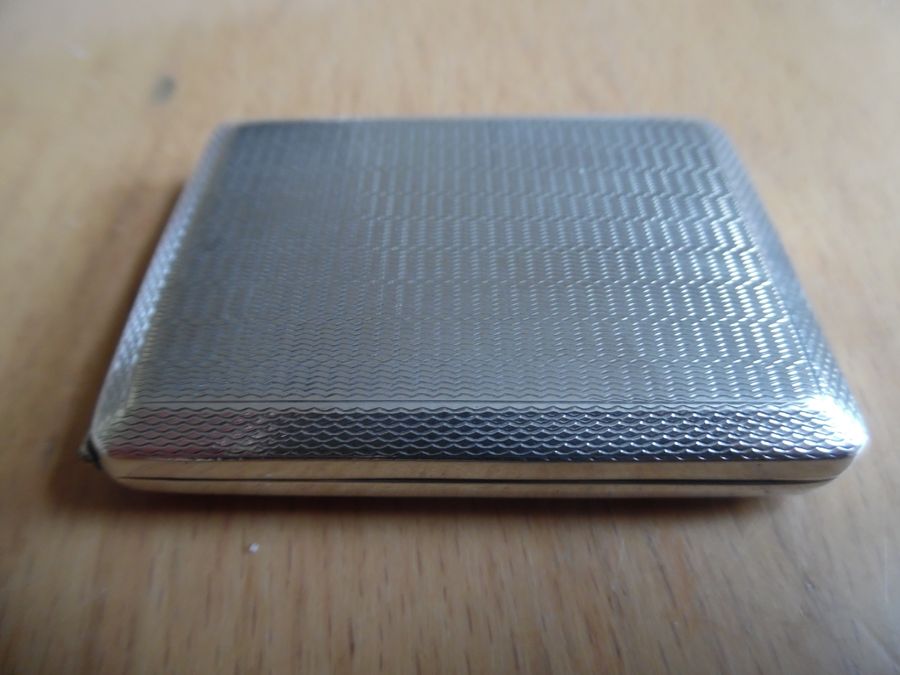 Antique Silver Matchbook Case