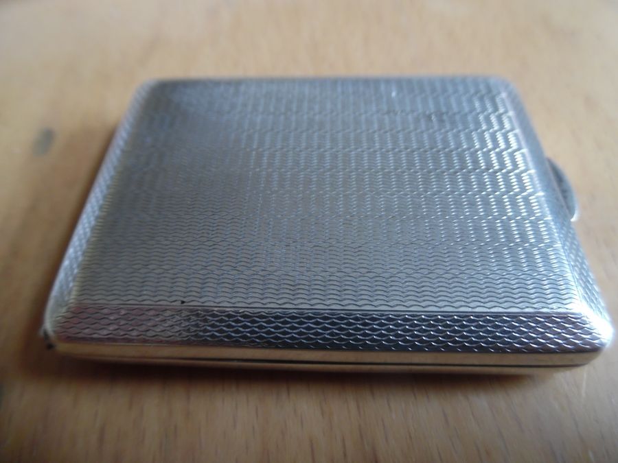 Antique Silver Matchbook Case