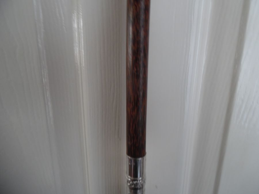 Antique Walking stick with stiletto blade