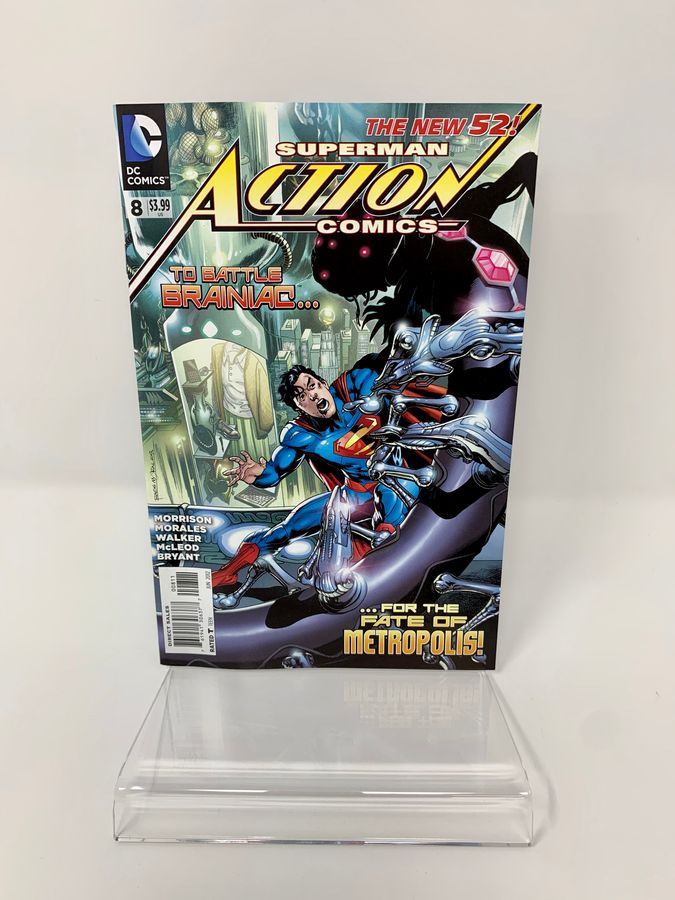 Superman, Action Comics, Issue Number 8, The New 52!, DC Comics, Grant Morrison, Brad Walker, Ric...