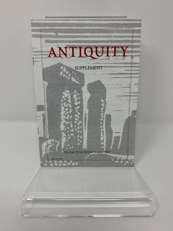 Antique Antiquity, Volume 76: 599-914, Number 293, September 2002, ISSN 0003-598X