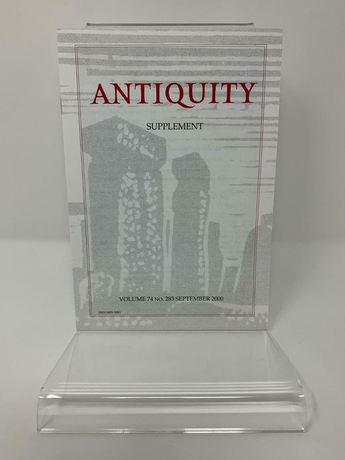 Antique Antiquity, Volume 74: 457-740, Number 285, September 2000, ISSN 0003-598X