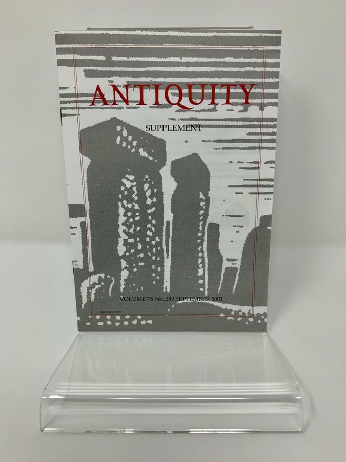 Antique Antiquity, Volume 75: 459-658, Number 289, September 2001, ISSN 0003-598X