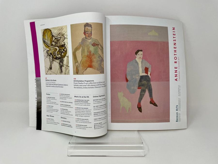 Antique RA, Royal Academy Of Arts Magazine, Number 136, Autumn 2017, Jasper Johns Cover