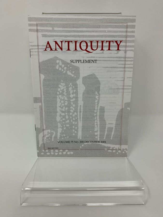 Antique Antiquity, Volume 75: 659-924, Number 290, December 2001, ISSN 0003-598X