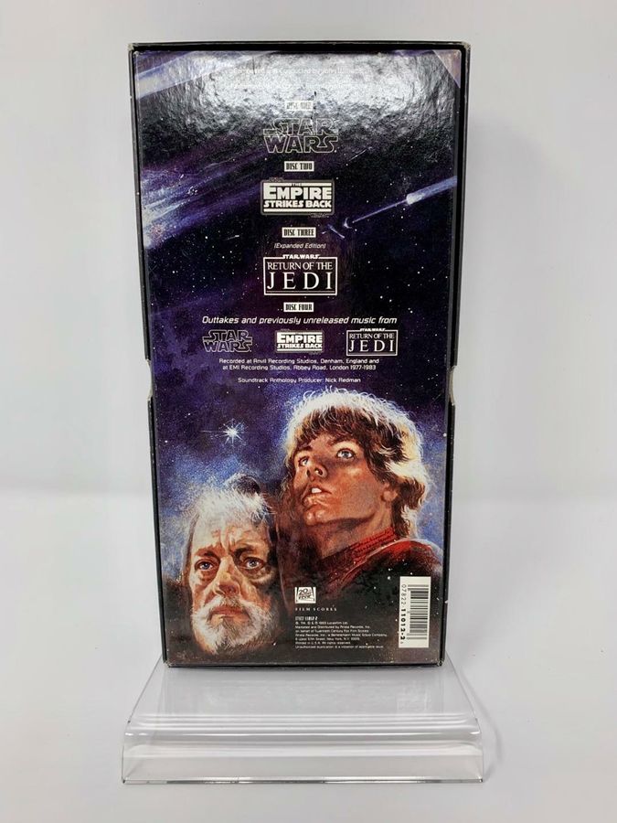 Antique Star Wars Trilogy, The Original Soundtrack Anthology, 4 CD Set, 20th Century Fox