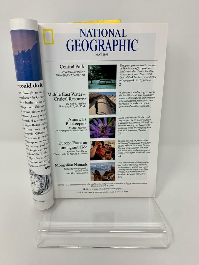 Antique National Geographic Magazine, May 1993, Volume 183, Number 5