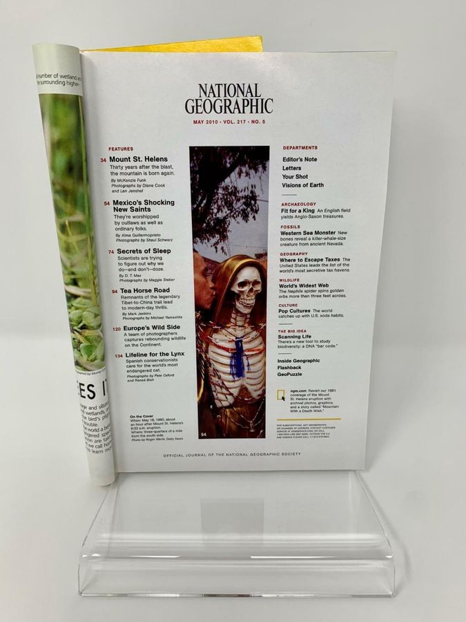 Antique National Geographic Magazine, May 2010, Volume 217, Number 5
