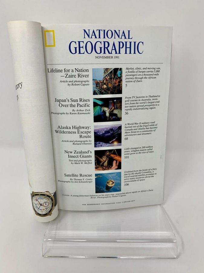 Antique National Geographic Magazine, November 1991, Volume 180, Number 5