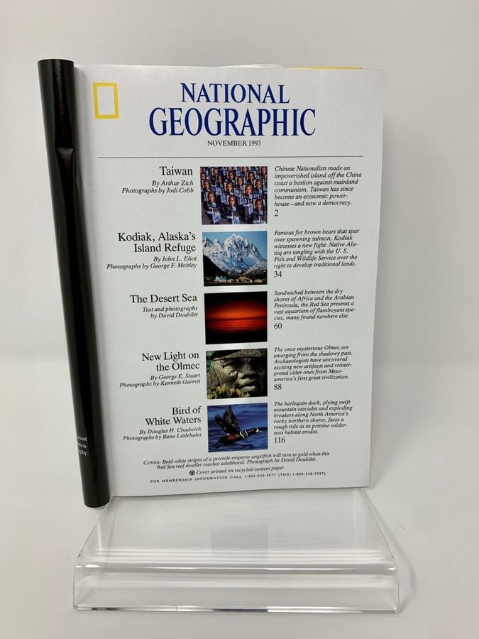Antique National Geographic Magazine, November 1993, Volume 184, Number 5