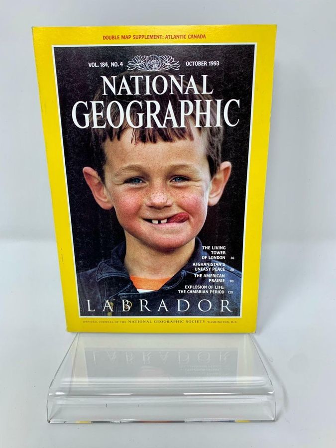 National Geographic Magazine, October 1993, Vol.184, No.4, Double Map Supplement