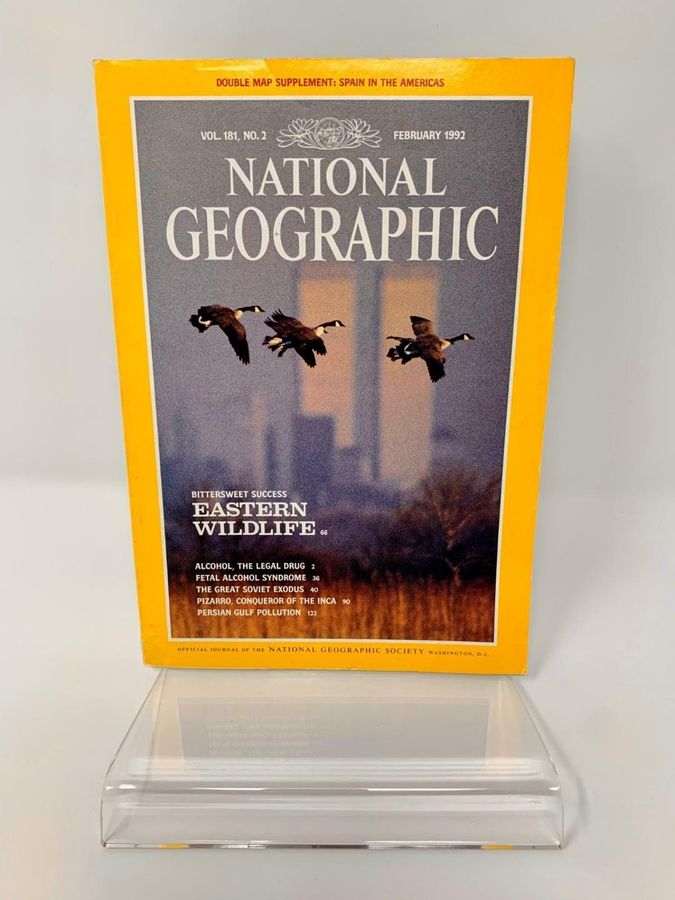 National Geographic Magazine, February 1992, Volume 181, Number 2, Double Map Supplement