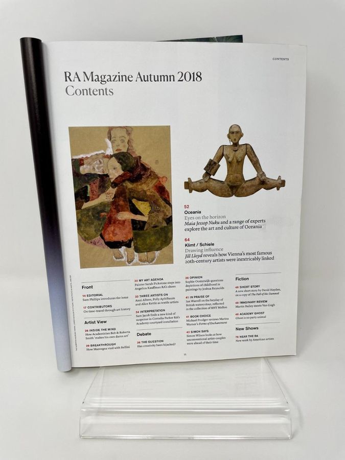 Antique RA, Royal Academy Of Arts Magazine, Number 140, Autumn 2018, Encounter Oceania