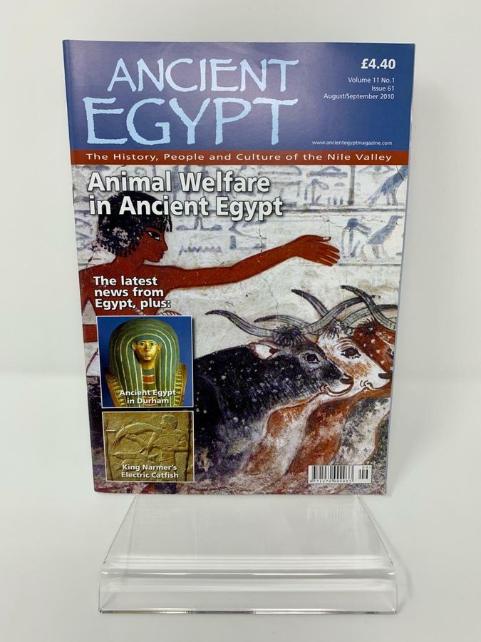 Ancient Egypt Magazine, Volume 11, Number 1, Issue 61, August/September 2010