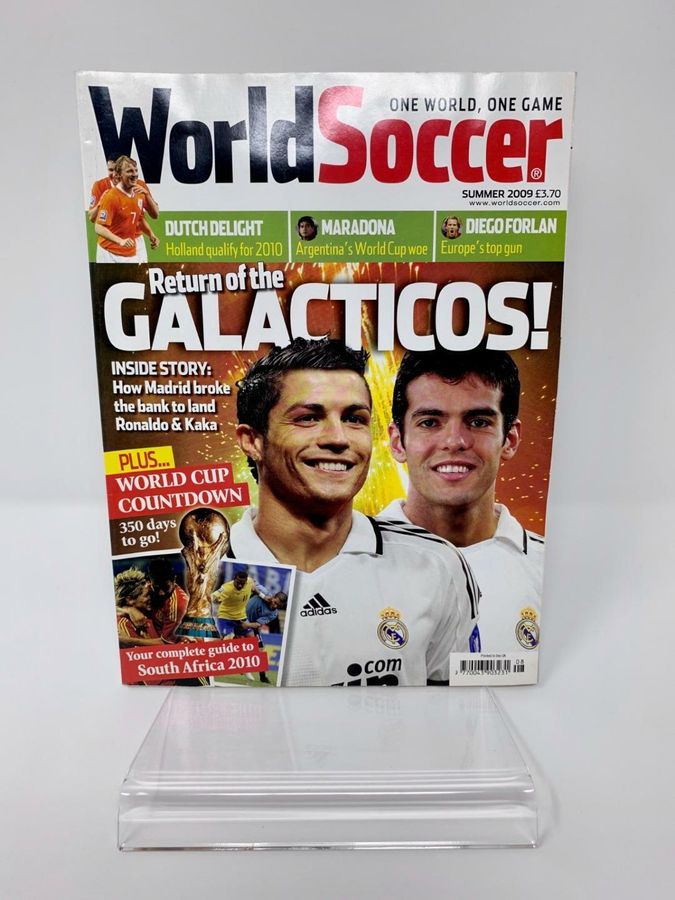 World Soccer Magazine, Summer 2009, Return Of The Galacticos, Two Players Cover