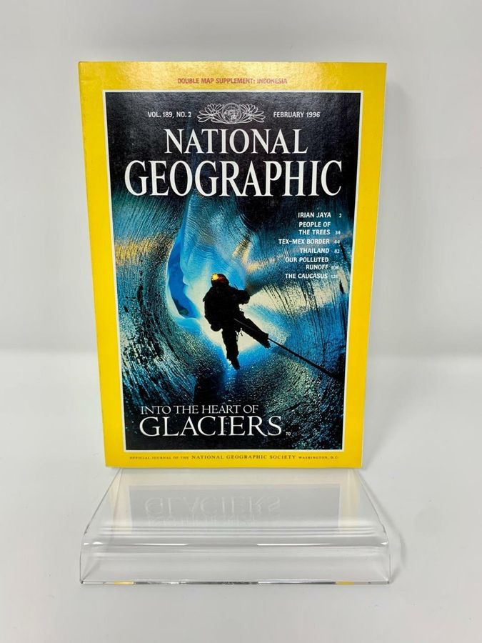 National Geographic Magazine, February 1996, Volume 189, Number 2, Double Map Supplement
