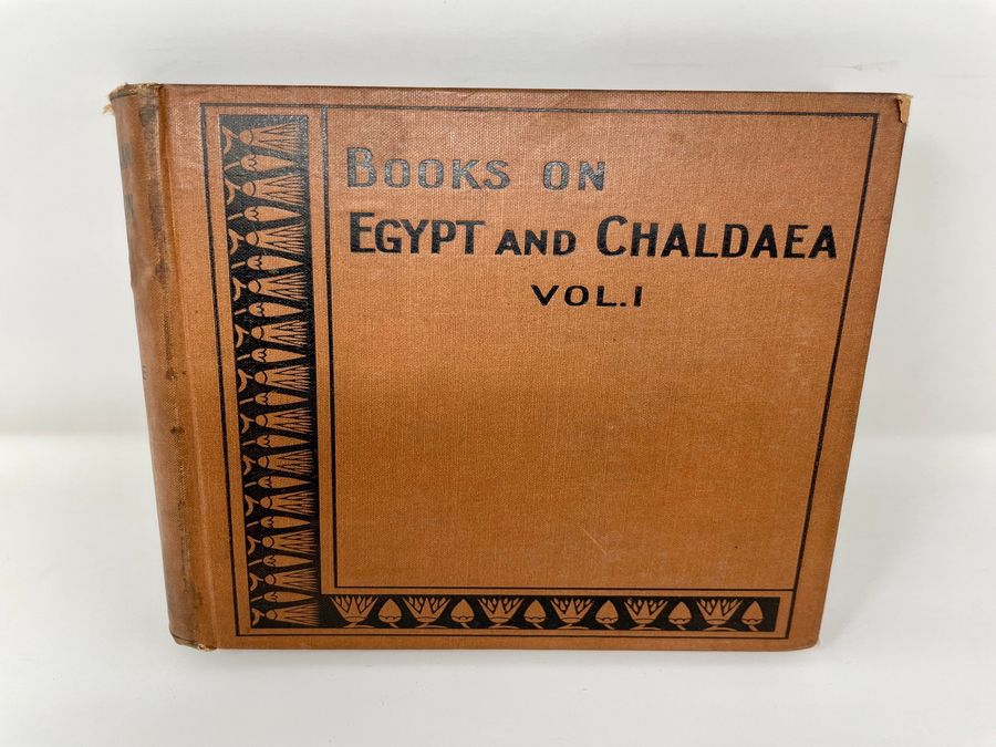 Antique Books On Egypt And Chaldaea: Volume I: Egyptian Ideas Of The Future Life, E.A.W. Budge, Circa 1899