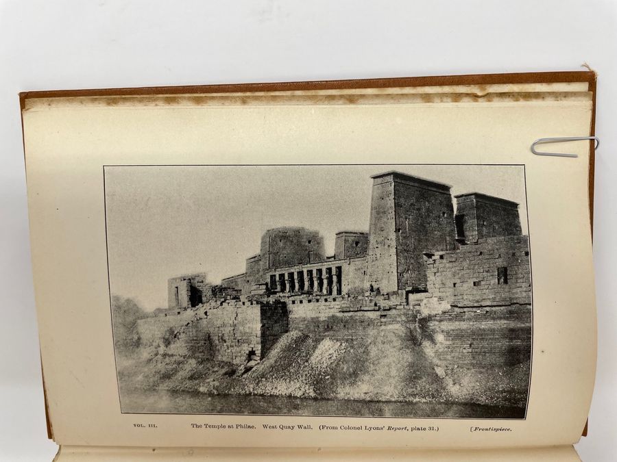 Antique Books On Egypt And Chaldaea: Volumes XVII-XIX: The Decrees Of Memphis And Canopus: Volume I-III, E.A.W. Budge, Circa 1904