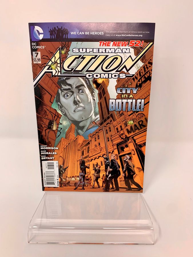 Antique Superman, Action Comics, Issue Number 7, The New 52!, DC Comics, Grant Morrison, Rags Morales, Rick Bryant