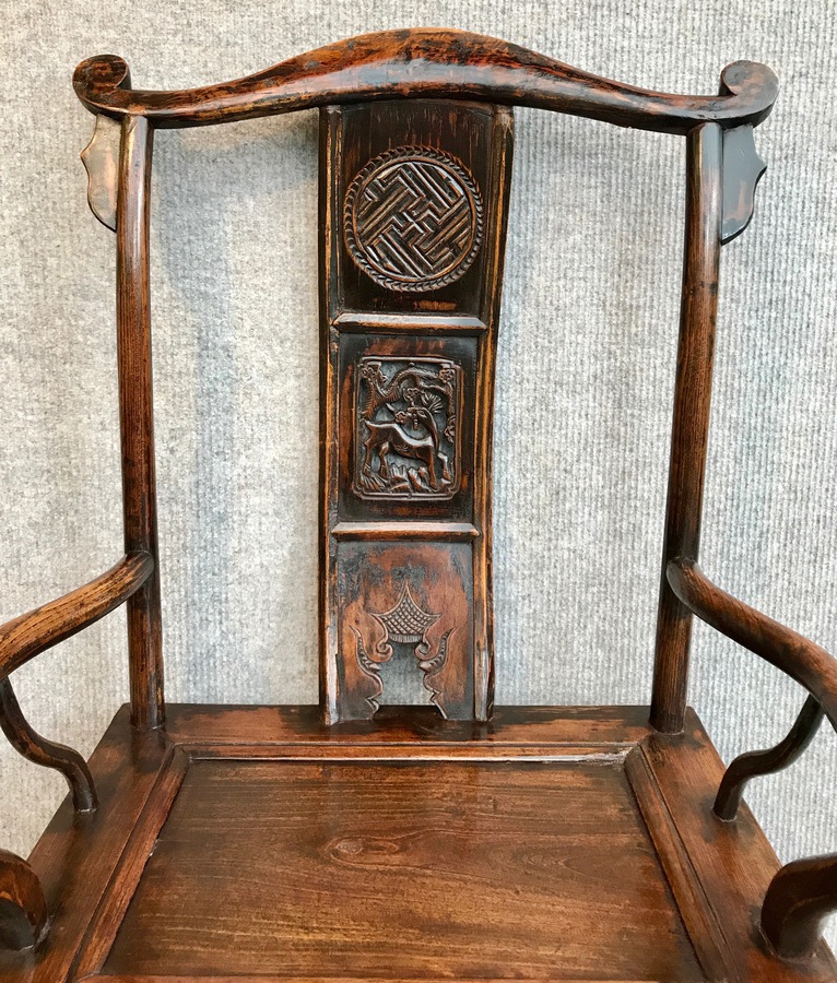 Antique Pair of Chinese Chairs