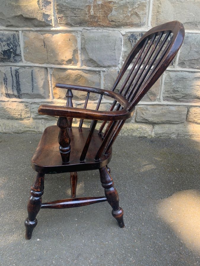 Antique Antique Childs Ash & Elm Windsor Chair