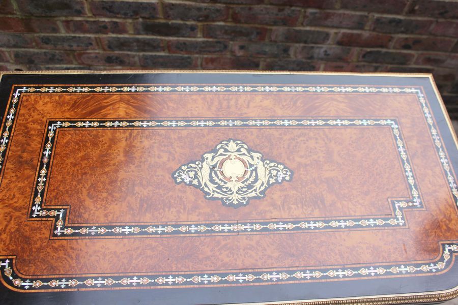 Antique 19th century french card table